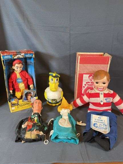Ventriloquist Doll & Other Figures
