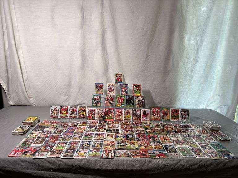 San Francisco 49ers football cards from the 1970s to present.