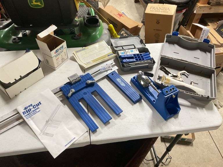 Kreg Jig, Pocket Screws, Rip Cut, Pocket Hole Jig
