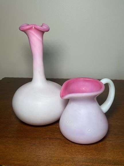 Peach Blow Bennet Glass