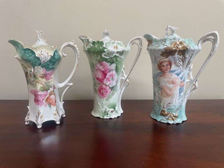 Trio of Chocolate Pots