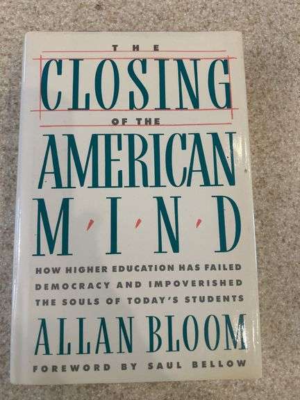 Closing of the American Mind