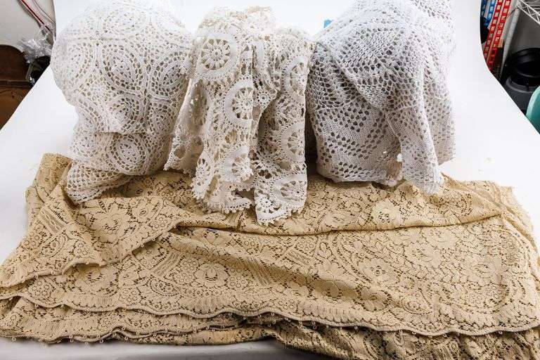 Handmade Crocheted Table Cloths