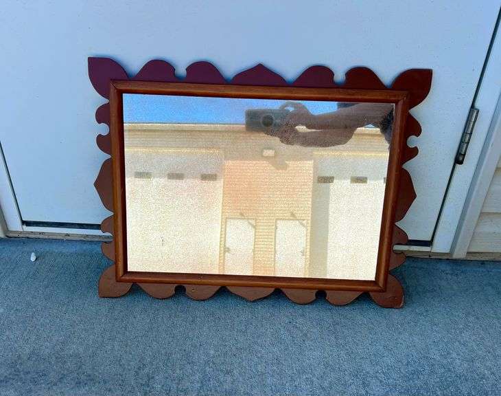 Folk Art Mirror