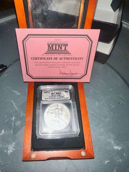 2017 Silver Eagle Coin