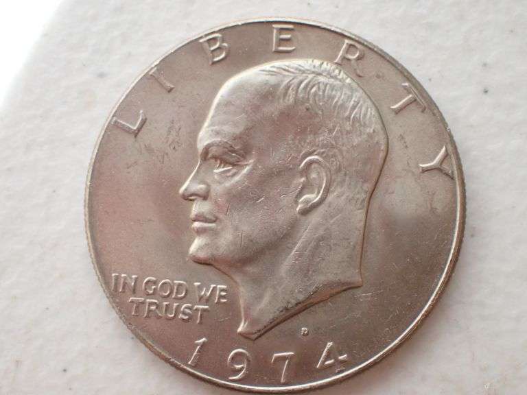 1974 Eisenhower Dollar Coin