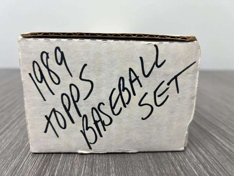 1989 Topps Complete Set Baseball Cards
