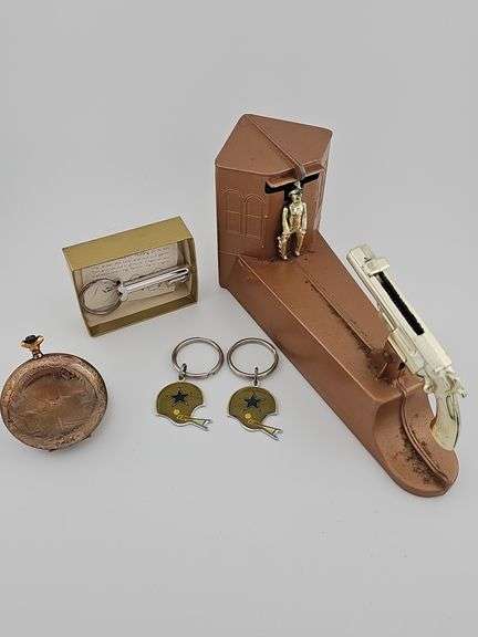 Collector Lot - Spring Loaded Wild West Shooting Coin Bank