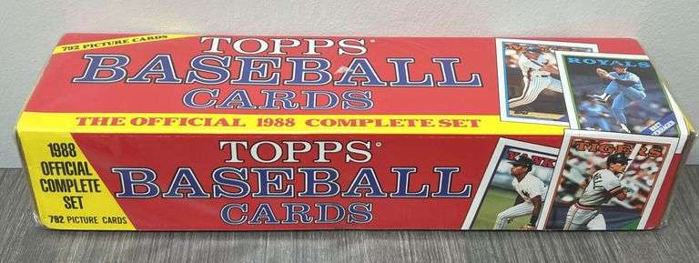 1988 Topps Baseball Cards Complete Factory Sealed Set
