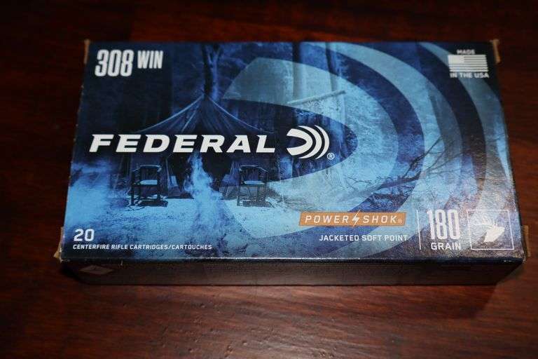 Federal 308 Win Cartridges