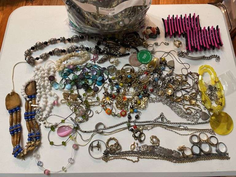 Assortment of costume Jewelry