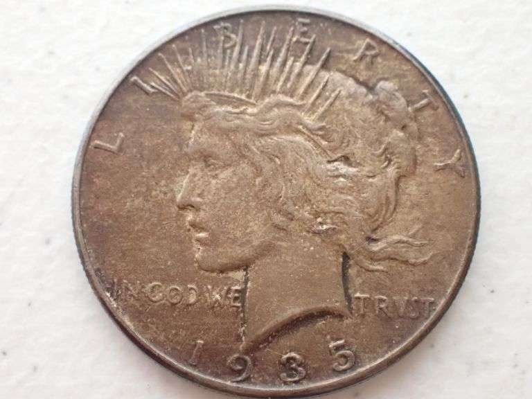 1935 Peace Silver Dollar