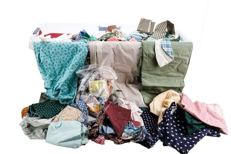 Large Collection of Quilting Material