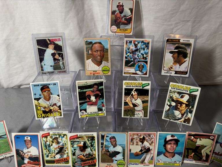 Orioles Baseball Cards includes cards from the 1970s and newer.