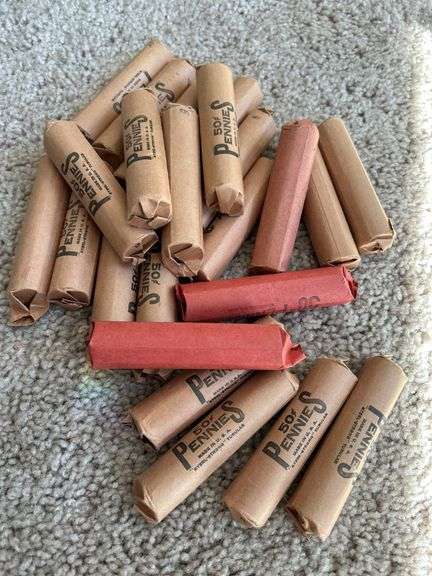 Intermixed Wheat & Lincoln Cents