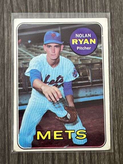 1969 Topps Nolan Ryan Baseball Card