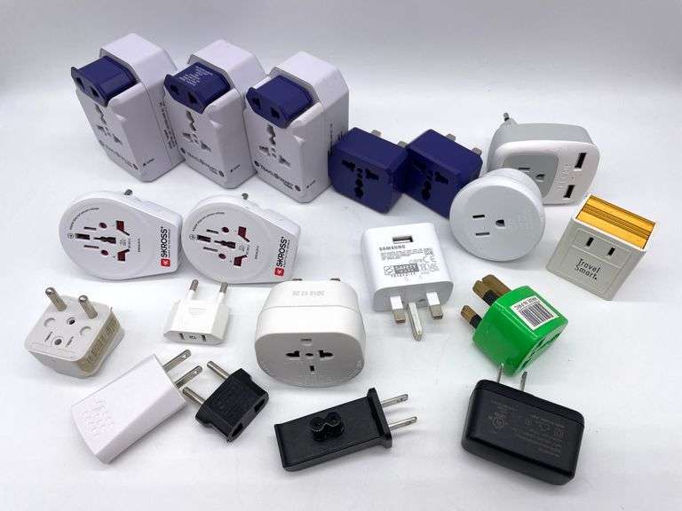 Travel Plug Adapters - Auction Ohio