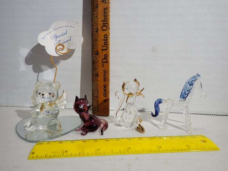 Blown Glass Sculptures - Excellent condition