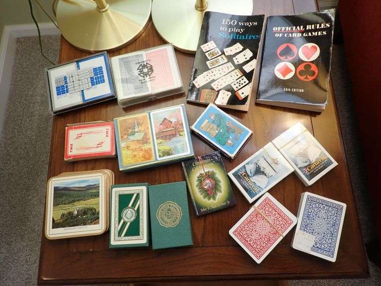 Collection of Vtg Playing Cards VGC