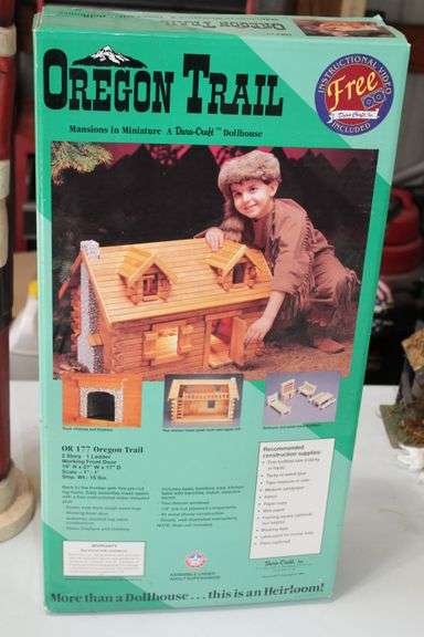 Oregon Trail Log Cabin Doll House