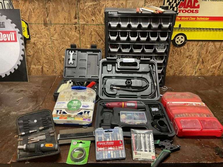 Dremel & Attachments, Hardware, Glue Gun