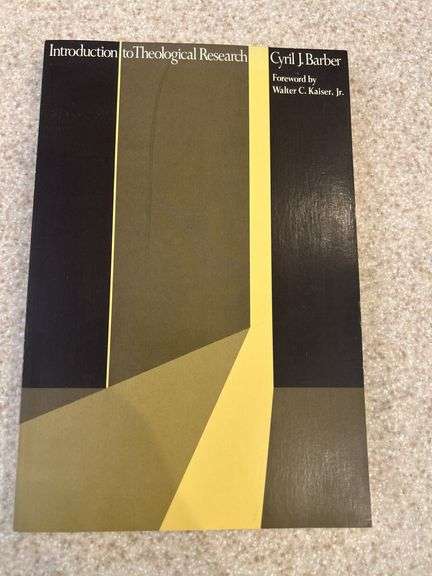 Introduction to Theological Research