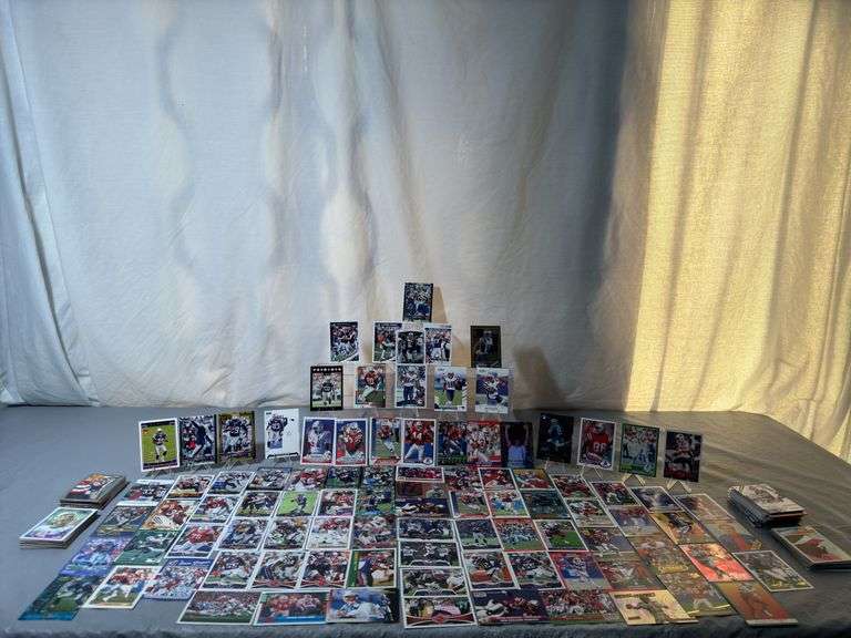 New England Patriots football cards from the 1970s to Current.