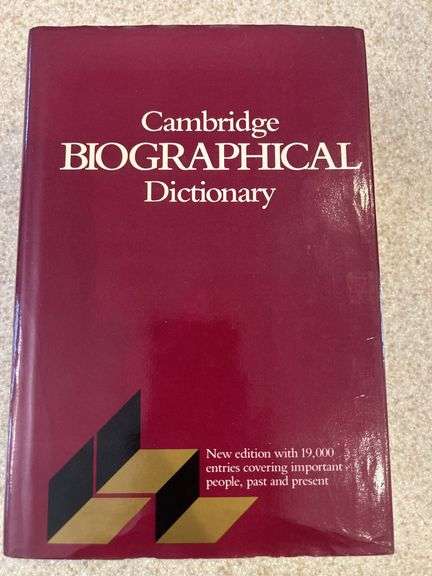 Cambridge Biographical Dictionary