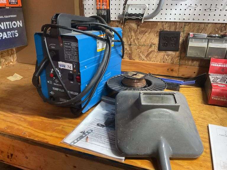 Chicago 90 Amp Flux Wire Welder, Wire, Map