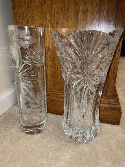Crystal vases