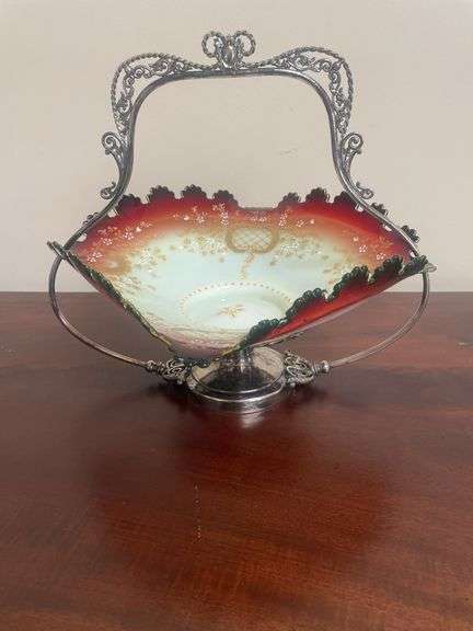 Brides bowl with Basket Stand