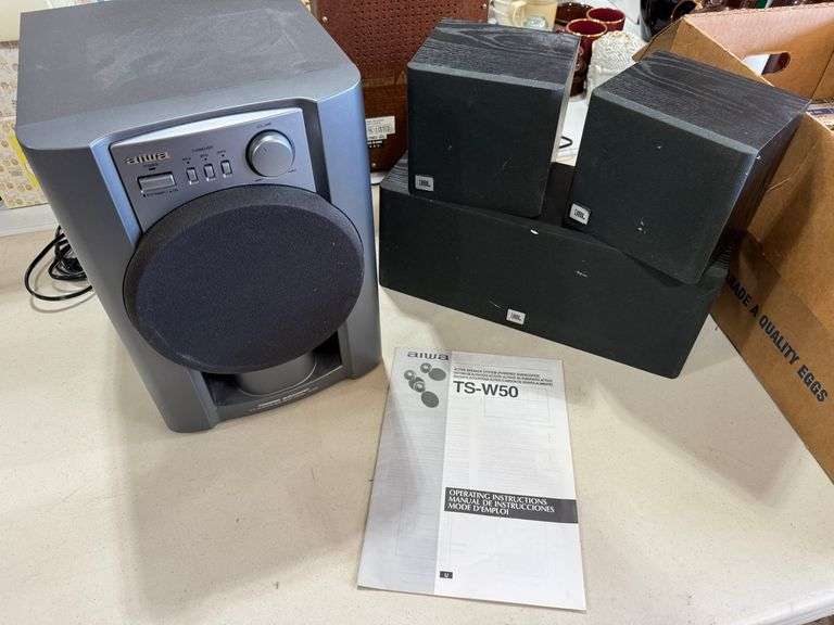 Aiwa & JBL Speakers