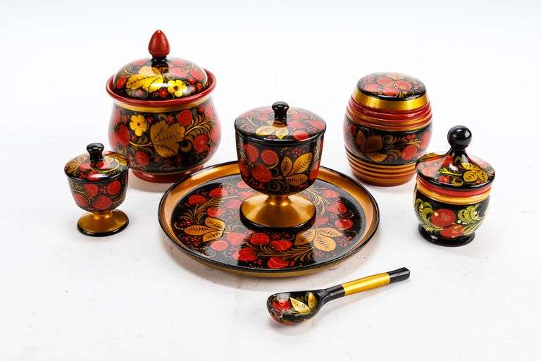 Russian Khokhloma Art