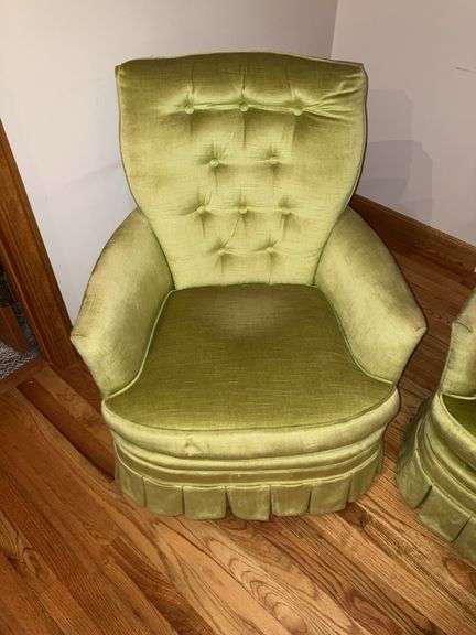 Two Matching Upholstered Chairs