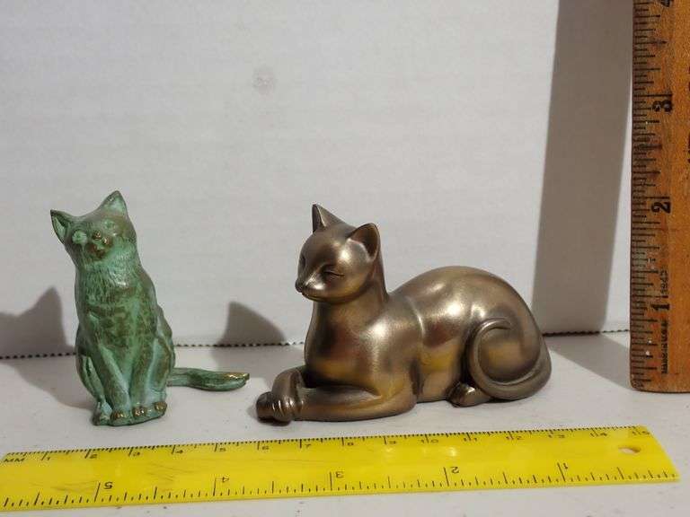 Mid Century Brass Cat & Shudehill Cat