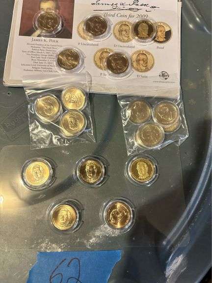 James Polk President Coins