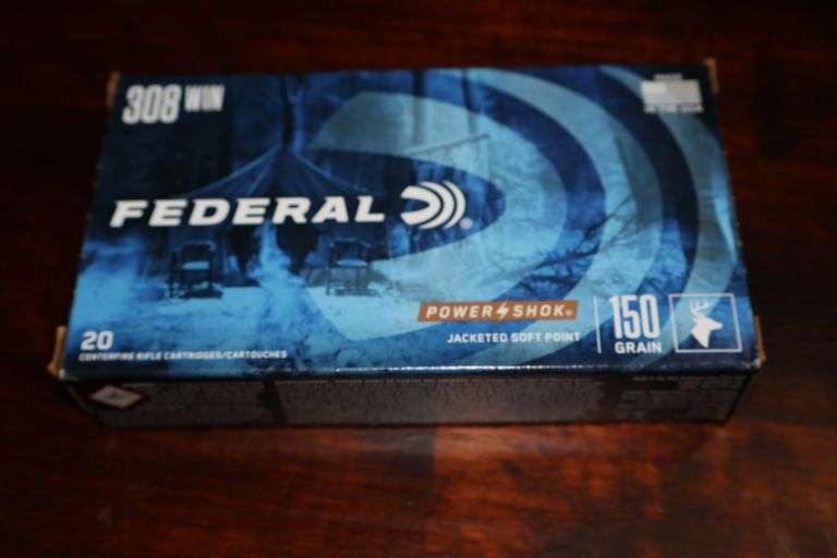 Federal 308 Win Cartridges