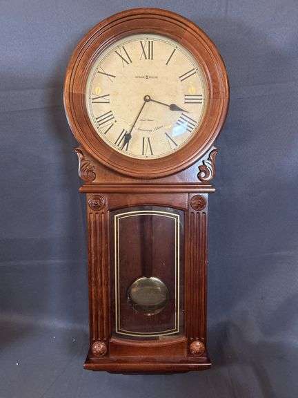 Howard Miller 77th Anniversary Edition Dual Chime Wall Clock