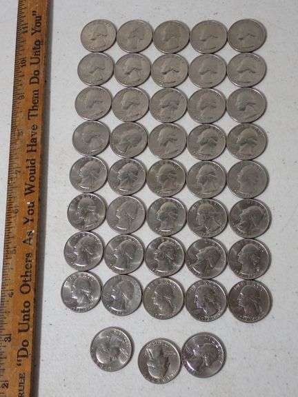 Collection of Bicentennial Quarters In Excellent or better condition.  $10.75 face value