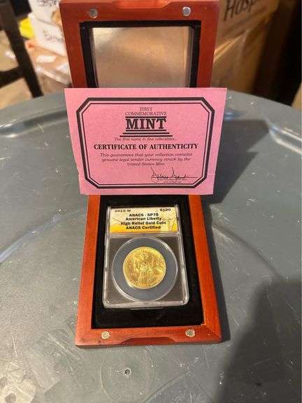 $100 Gold American Liberty Coin