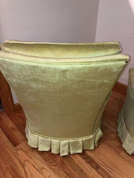 Two Matching Upholstered Chairs