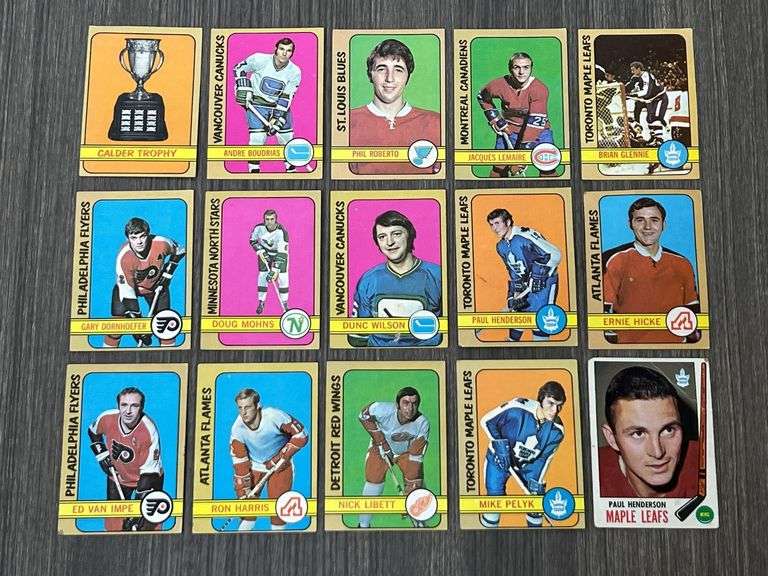 Assorted Vintage Hockey Cards