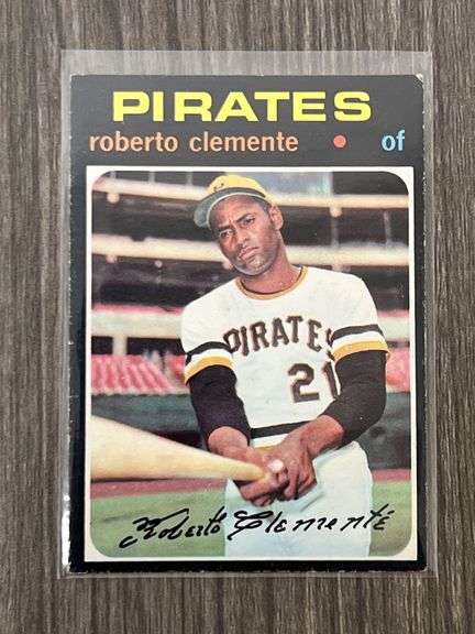1971 Topps Roberto Clemente Baseball Card