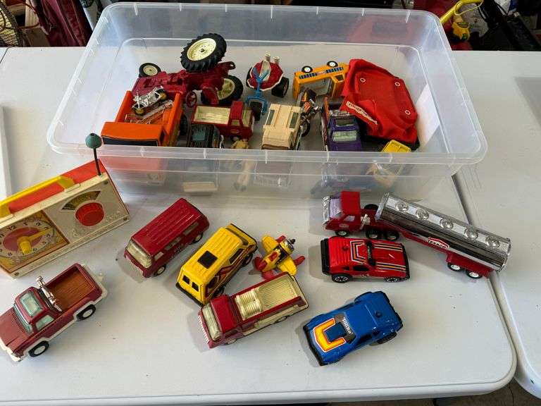 Toy Vehicles & Fisher Price Toy Radio