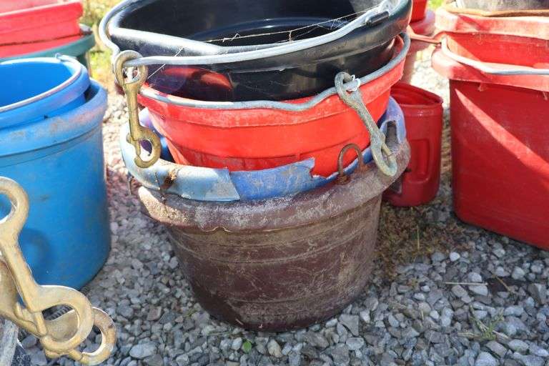 Horse Feeding Pails