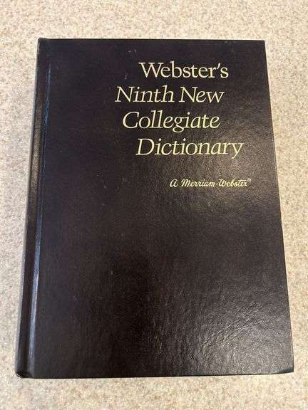 Ninth New Collegiate Dictionary