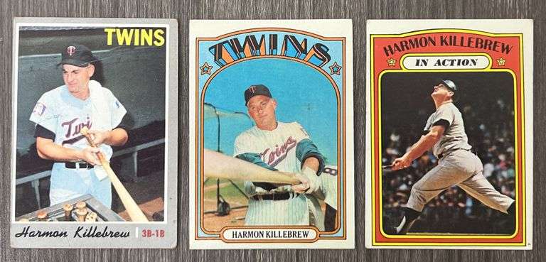 Assorted ‘60s & ‘70s Harmon Killebrew Baseball Cards