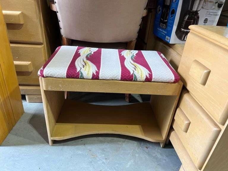 MCM Vanity Stool