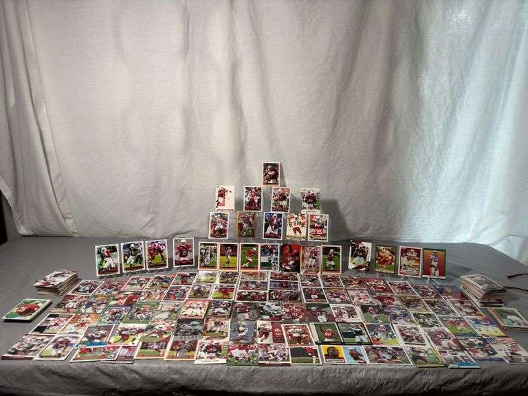 St. Louis Cardinals football cards from the 1970s through today.