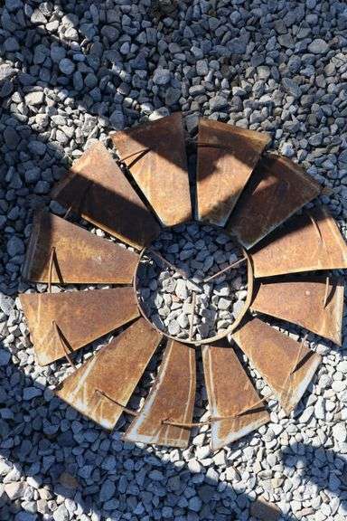 Vintage Windmill Wheel